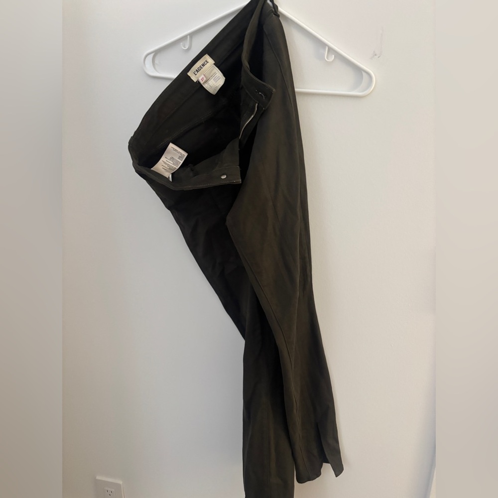 L'AGENCE Dark Green Pants